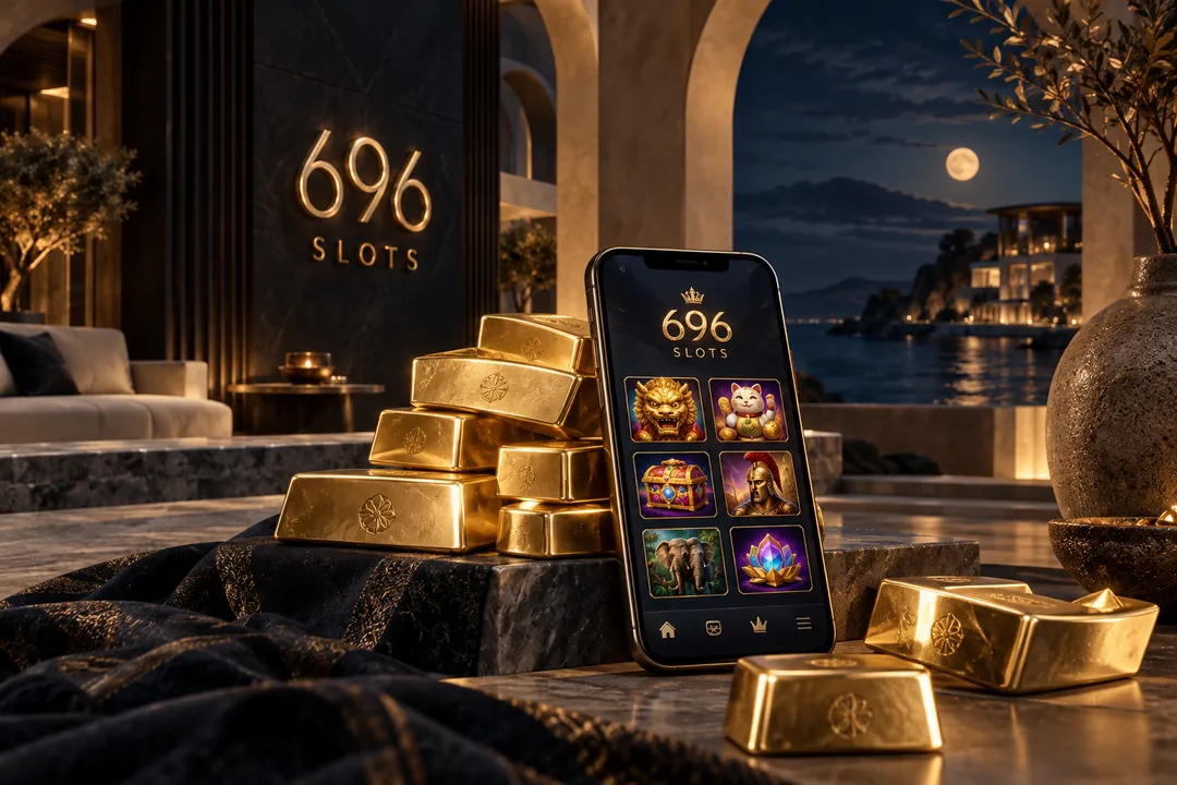 696 Slots ရွှေဘောင်ဘတ်ပုံ
